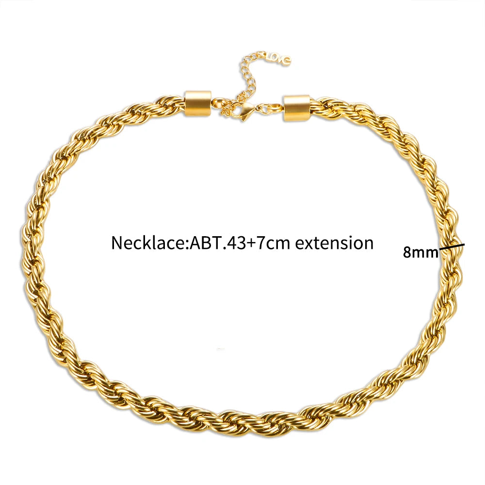 Stainless Steel Envelope Pendant Necklace