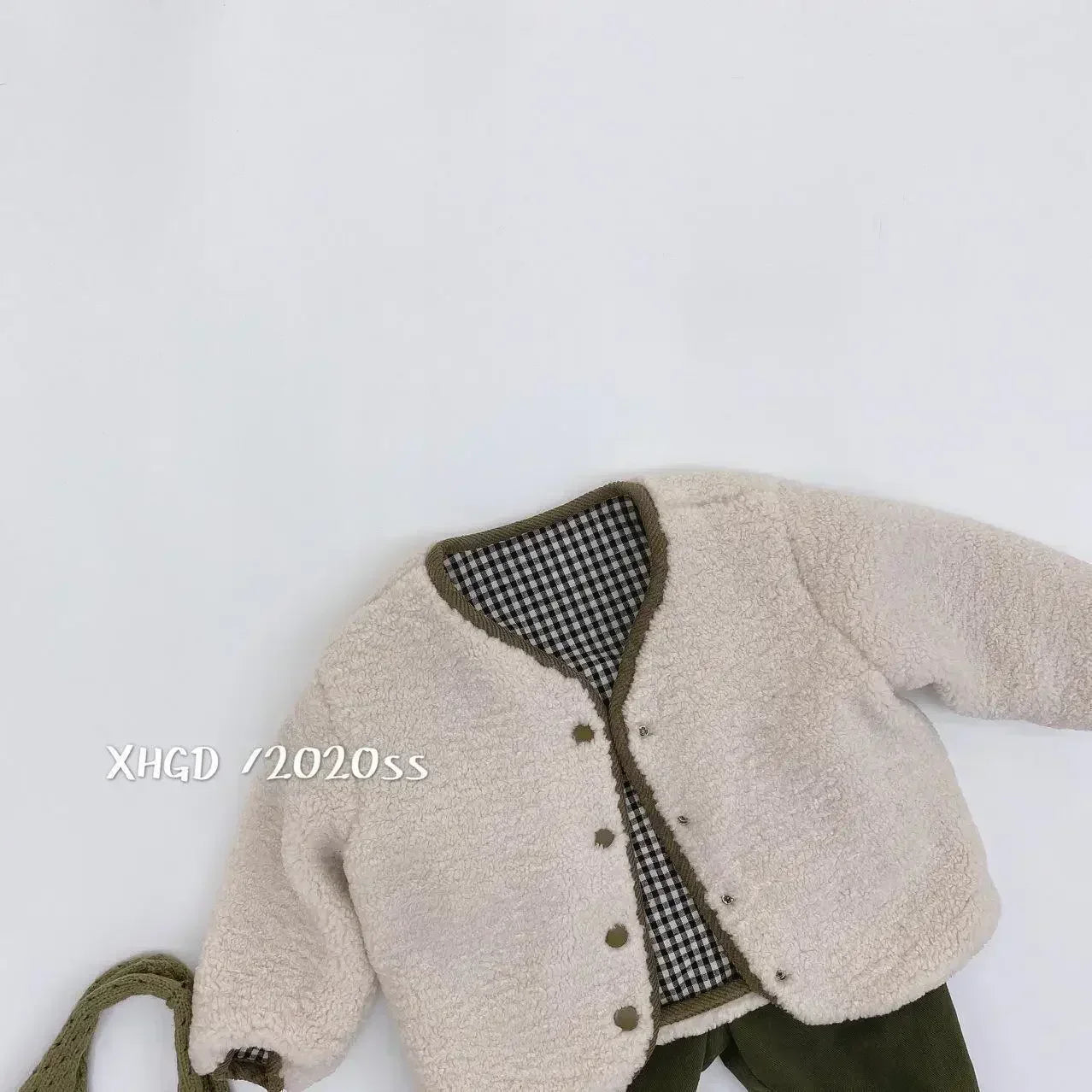 Kids Reversible Warm Jacket for Autumn & Winter