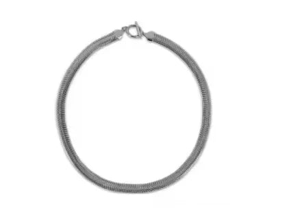 Stainless Steel Envelope Pendant Necklace