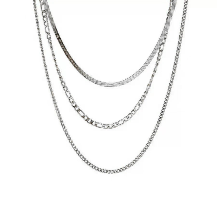 Stainless Steel Envelope Pendant Necklace